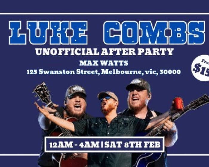 LUKE COMBS - AFTERS tickets