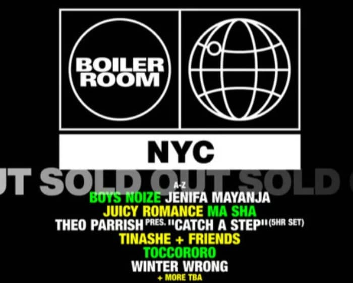 Boiler Room: NYC tickets
