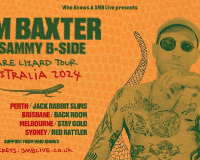 Jam Baxter tickets