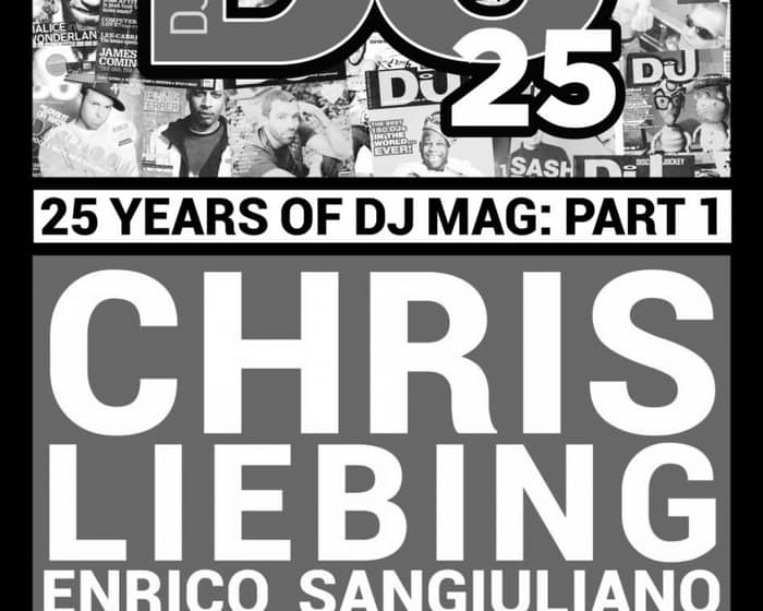 <span class="title">25 Years of DJ Mag (Part 1): Chris Liebing, Enrico Sangiuliano, Familia<span></a> </h1><p class="counter"><s tickets