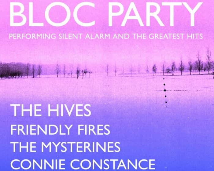 Bloc Party tickets