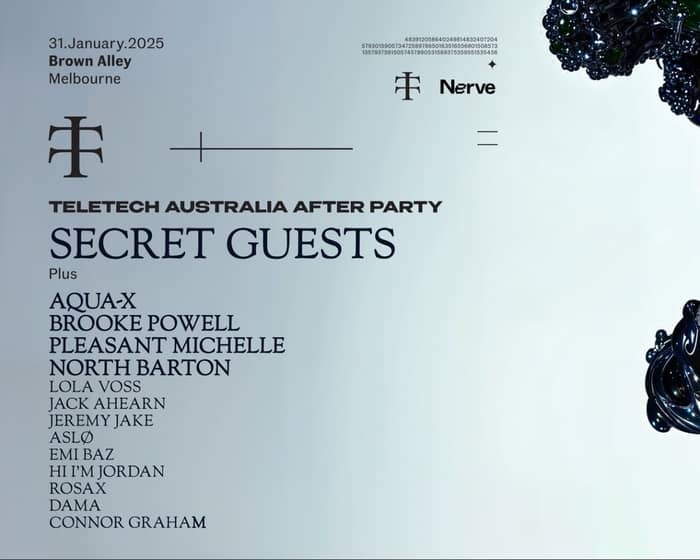 NERVE: Teletech Australia After Party tickets