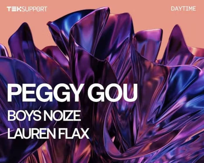 Teksupport: Peggy Gou + more tickets