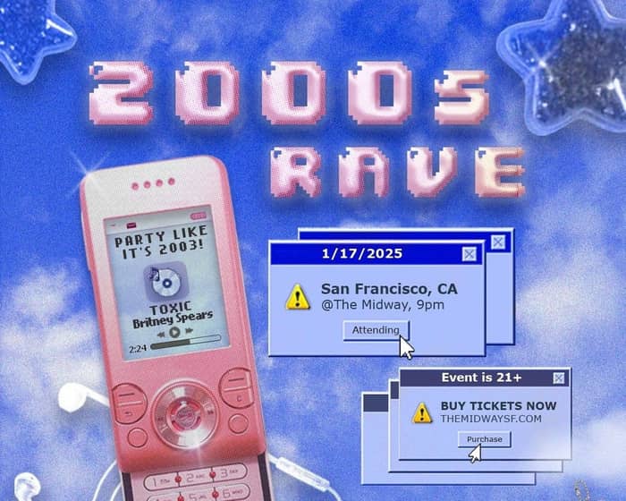 2000s Rave tickets