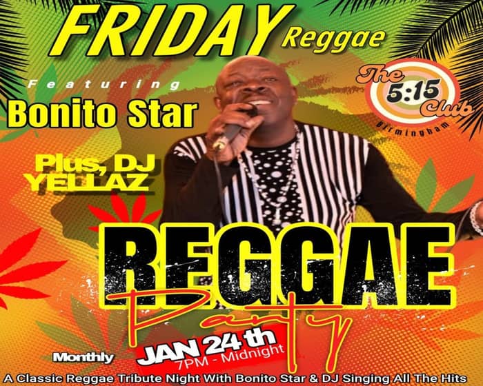 Reggae Night with Bonito Star & DJ tickets