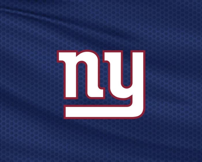 New York Giants vs. Washington Commanders tickets