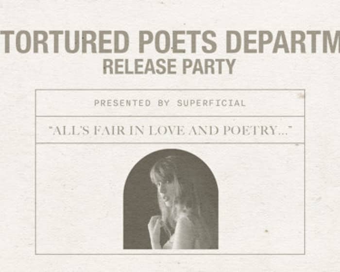 The Tortured Poets Department Release Party tickets