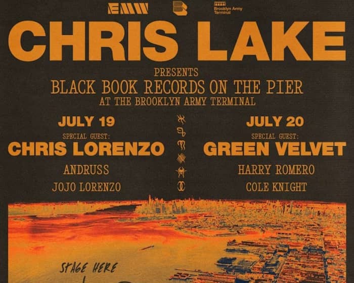 Chris Lake: Black Book On The Pier | Friday tickets