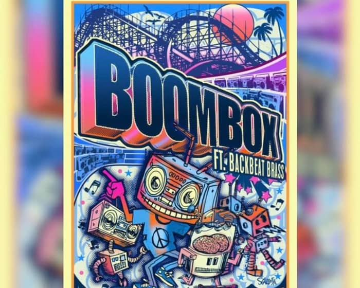 BoomBox featuring the Backbeat Brass tickets