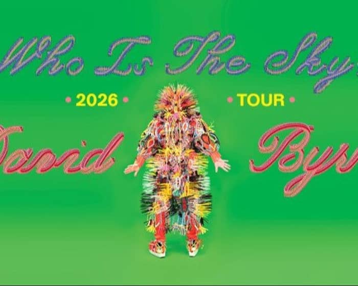 David Byrne tickets