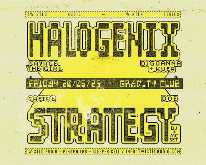 Halogenix + Strategy tickets