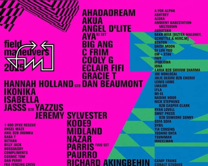 Field Maneuvers 2025 tickets