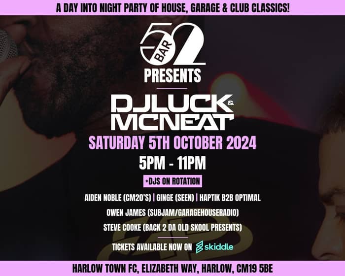 DJ Luck & MC Neat tickets