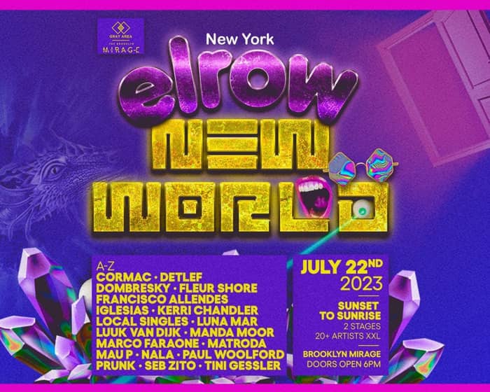 elrow NYC: New World - Summer Festival tickets