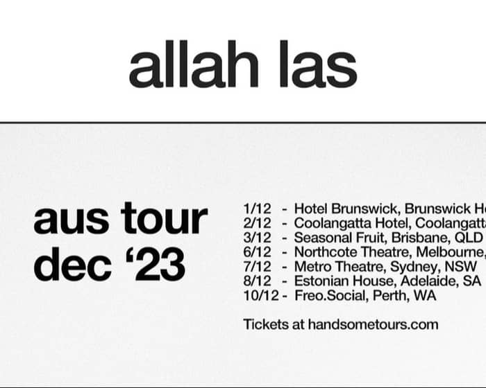 Allah-las tickets