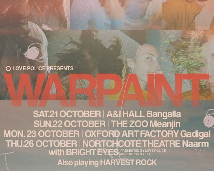 Warpaint tickets