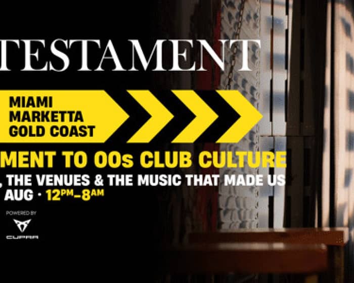 Ministry of Sound: Testament  — Gold Coast tickets