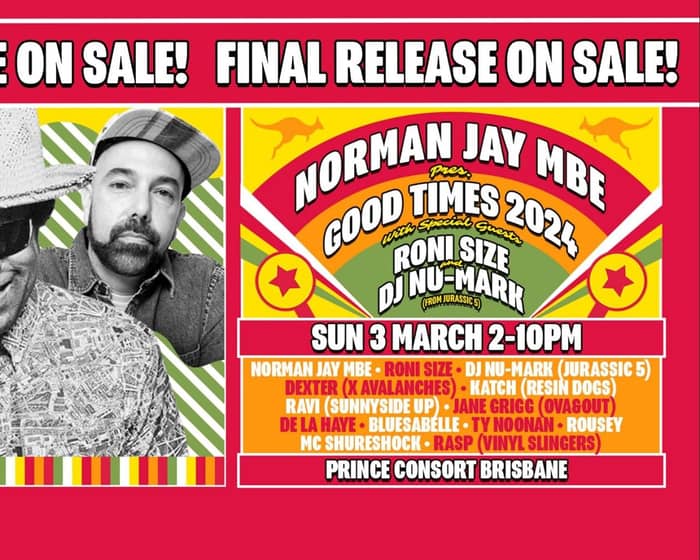Norman Jay MBE presents Good Times 2024 tickets