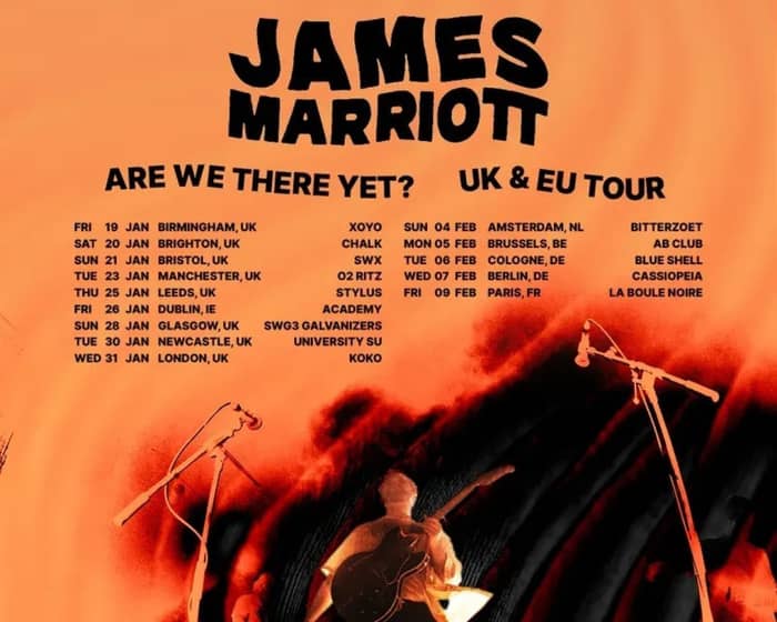 James Marriott tickets