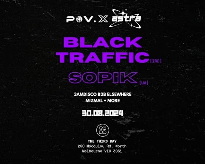 Black Traffic & Sopik tickets