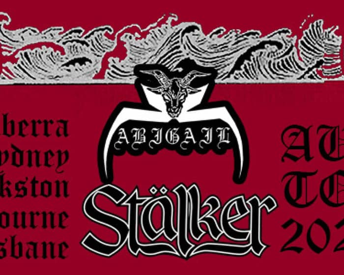 Abigail (JP) & Stalker (NZ) tickets