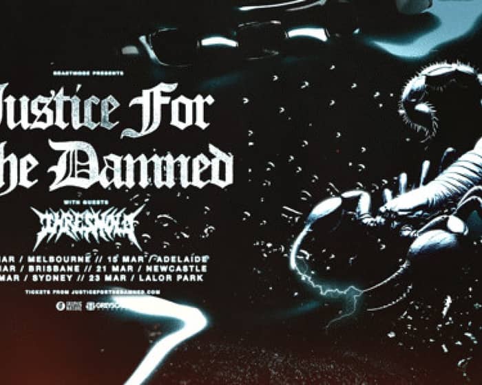 Justice for the Damned tickets