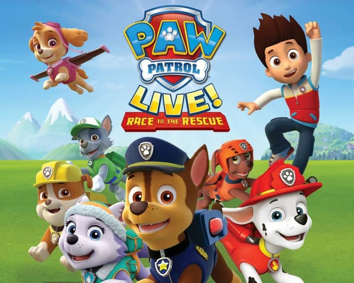 PAW Patrol Live!: Race to the Rescue events