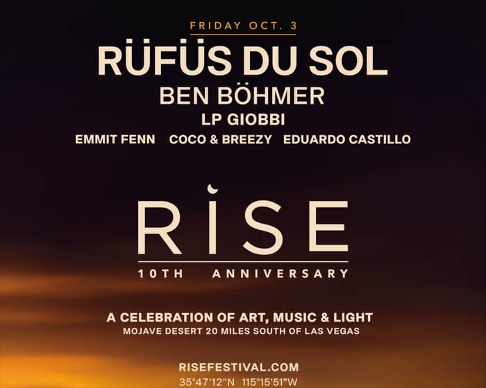 RISE Festival 2025 tickets