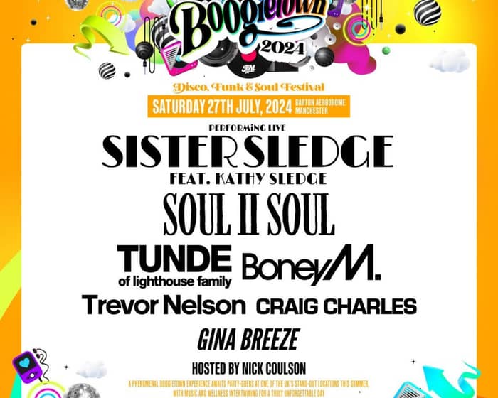 Boogietown North tickets