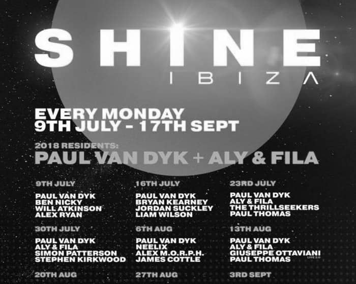 Shine Ibiza tickets