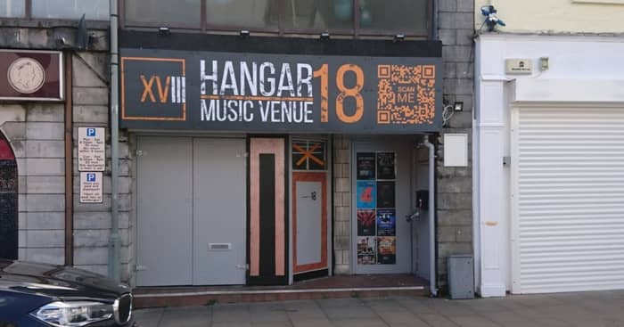 Hangar 18 Music Venue events