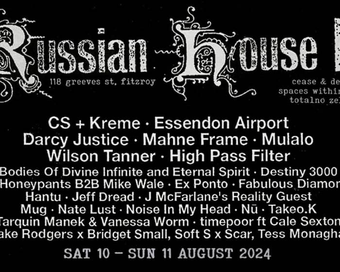 Russian House II tickets