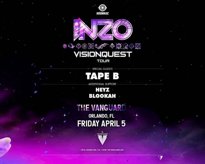 INZO presents Visionquest tickets