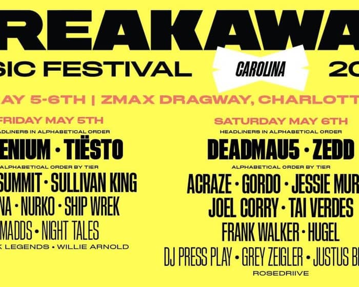 Prime Social Group Presents Breakaway Carolina 2023 tickets