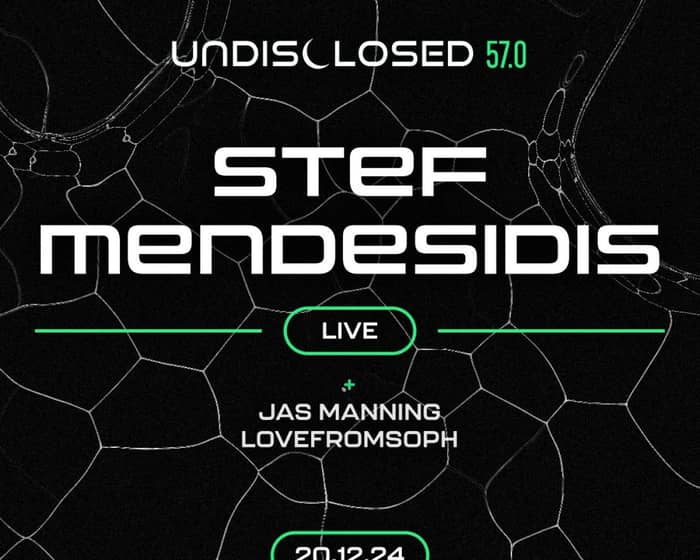 Stef Mendesidis tickets