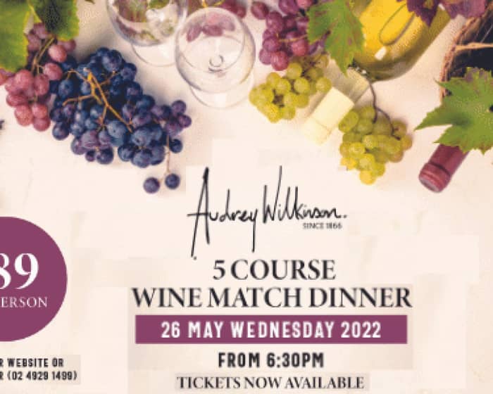 Audrey Wilkinson Wine Match Dinner tickets