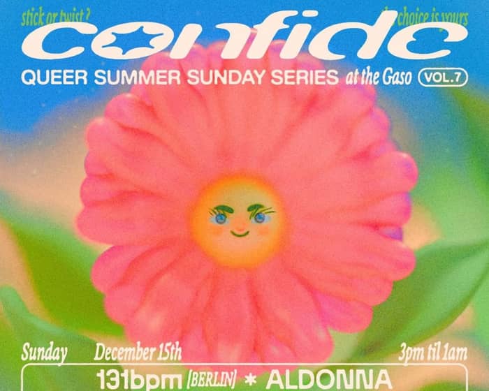 CONFIDE Queer Summer Sunday Series Vol. 7 tickets