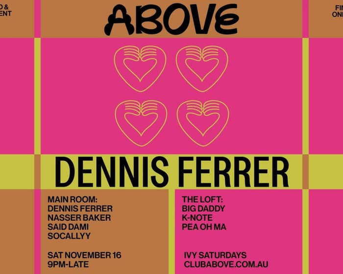 Dennis Ferrer tickets