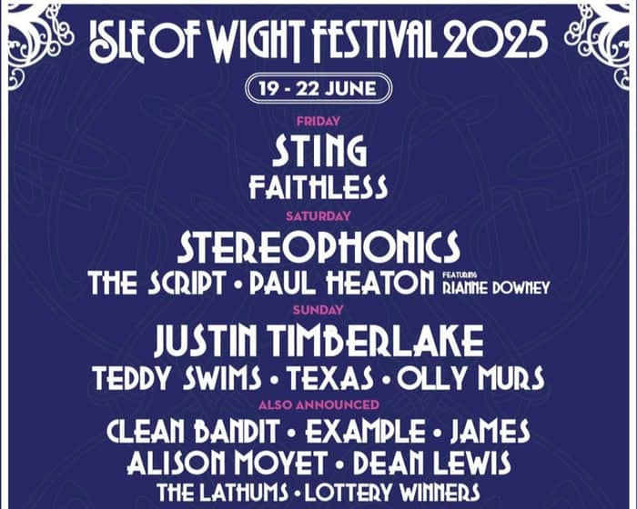 Isle of Wight Festival 2025 tickets