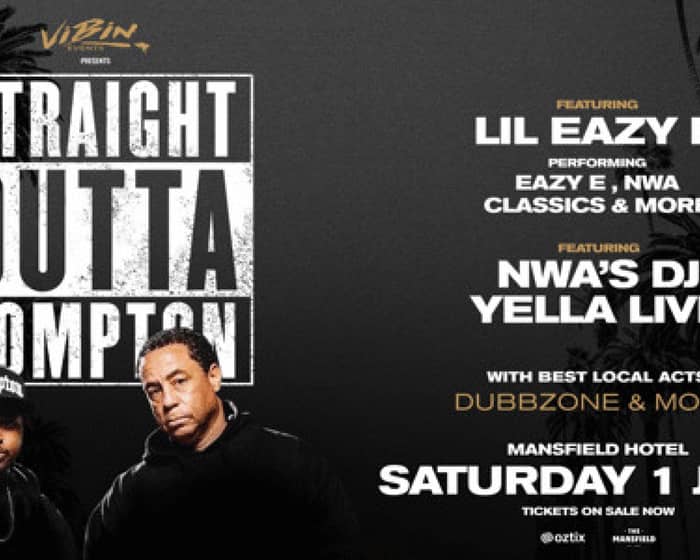 Straight Outta Compton Dj Yella & Lil Eazy E tickets