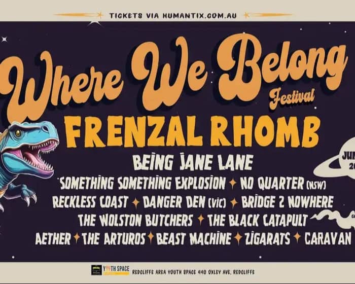Where We Belong Festival tickets