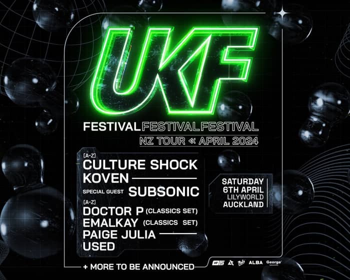 UKF Festival 2024 | Auckland tickets