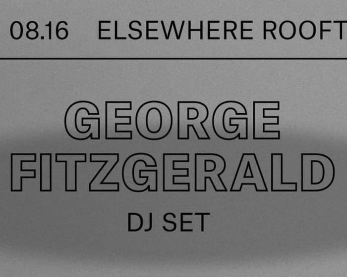 George FitzGerald tickets