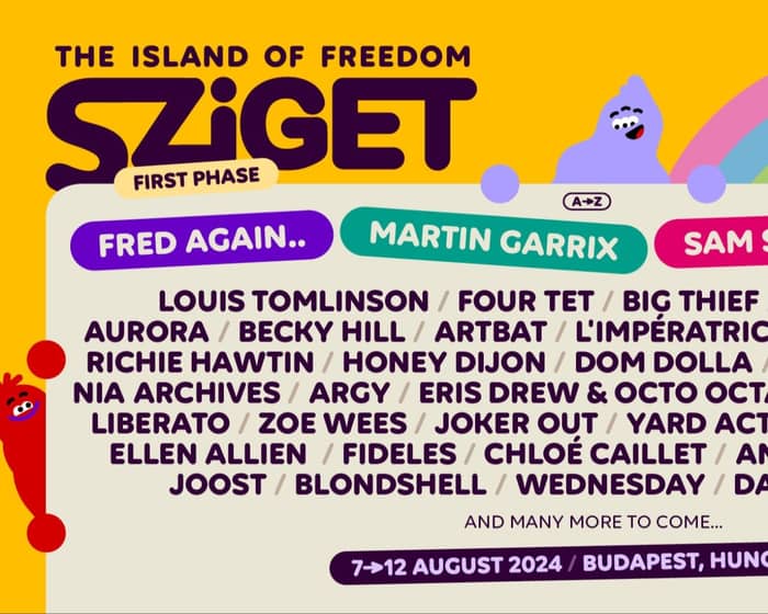 Sziget Festival 2024 tickets
