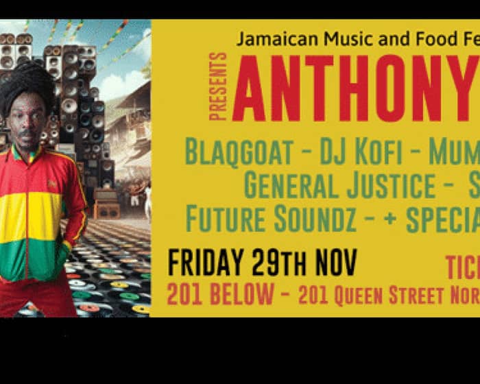 JMFF Presents Anthony B tickets