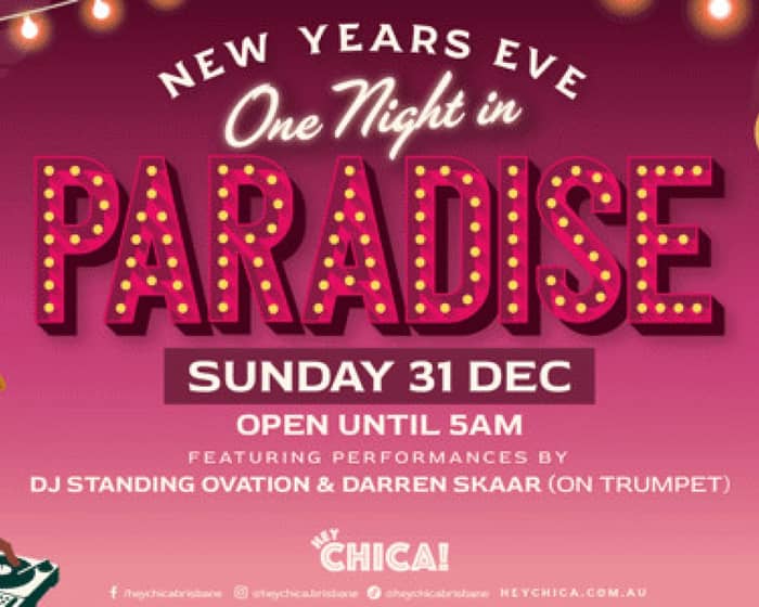 New Years Eve Party: One Night in Paradise 2023 tickets