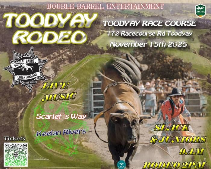 Toodyay Race Course Rodeo 2025 tickets