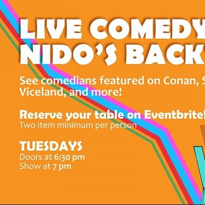 Live Comedy at Nido's Backyard events