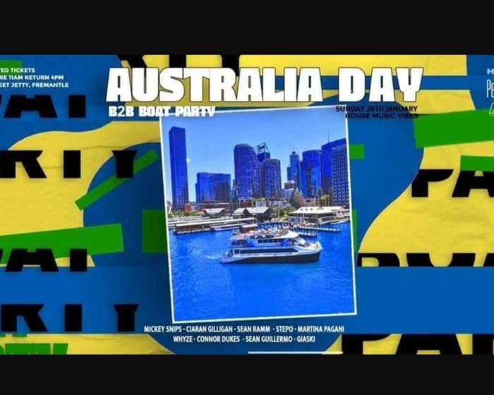 Australia Day - Boat Party tickets