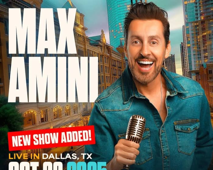 Max Amini tickets